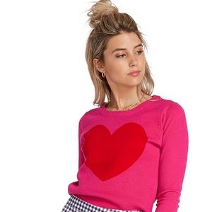 Volcom x Georgia May Jagger Heart Sweater S (4/6)